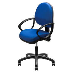 2110 CB Silla operativa ECO SIT con coderas fijas, respaldo medio