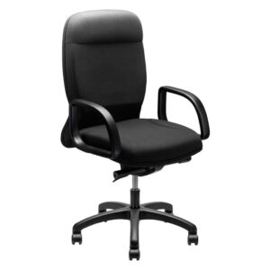 2480 CS Sillón dirección TOP SIT respaldo alto con coderas fijas