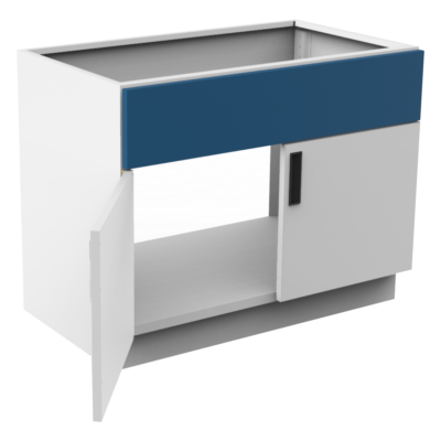 B2-100 Porta tarja - puerta doble