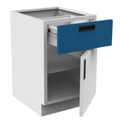 B3-045D Puerta, cajón y entrepaño - abatimiento derecho