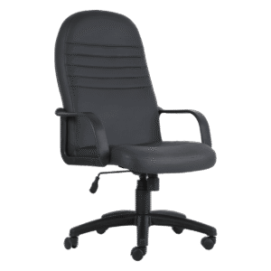 BM 120 Silla ejecutiva de respaldo alto, base de nylon