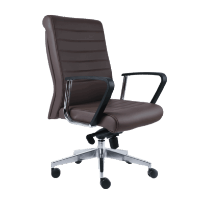 BM 1271 Silla ejecutiva alta, brazo aluminio, base de aluminio