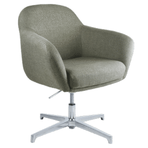 BM 1940 sillón para recepción o visitantes, base de aluminio de 4 puntas