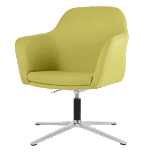 BM 1950 sillón para recepción o visitantes base de 4 puntas