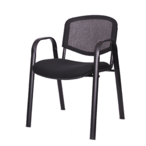 BM 650 *R silla visitantes c/ brazos malla