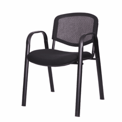 BM 650 *R silla visitantes c/ brazos malla