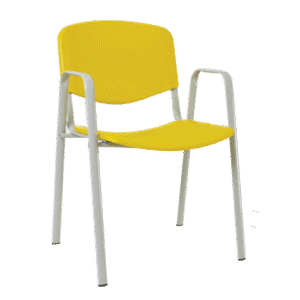 BM 653 CB G silla visitante de 4 patas, polipropileno