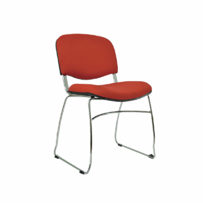 BM 655 Silla estructura de acero, tapizada