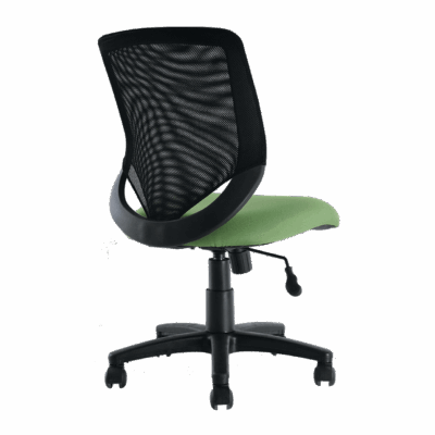 BM 7054 N silla operativa con respaldo de malla color negro