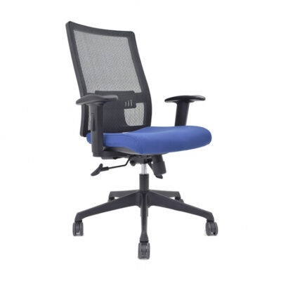 BM 8160 sillaoperativa para dirección, ergonómica, respaldo alto en malla