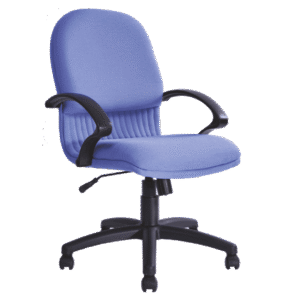 BM 851 sillón ejecutivo de respaldo medio, brazos, base en nylon