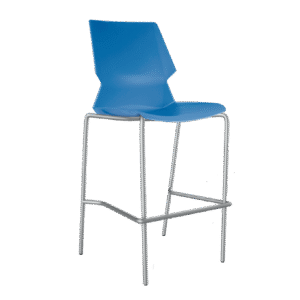 BM 865 banco alto para visitante con concha plástica