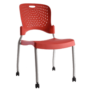 BM 901 M silla de 4 patas con rodajas
