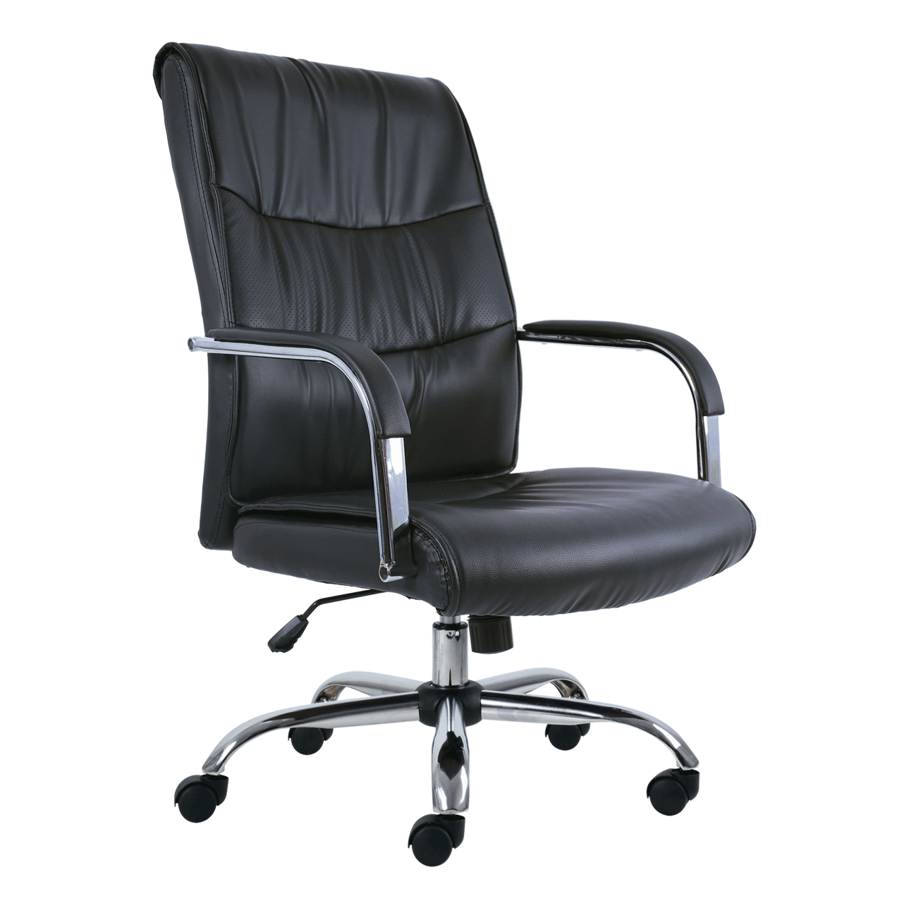 BM 9040 silla ejecutiva de respaldo alto, con brazos en acero