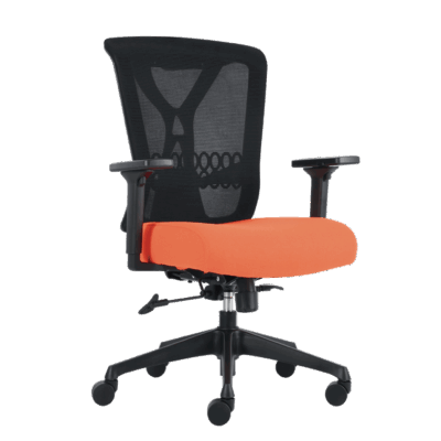 BM 9561 sillón ejecutivo heavy duty, respaldo con malla, con brazos