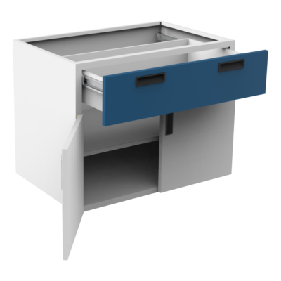 EA3-070 Puerta, cajón y entrepaño - puerta doble