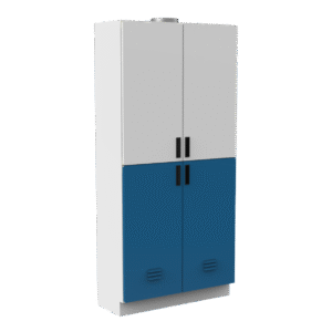 0ER1-90 Vitrina guarda-reactivos Puerta sólida