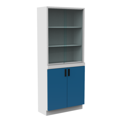 EVMP1-120 Vitrina mixta Puerta sólida