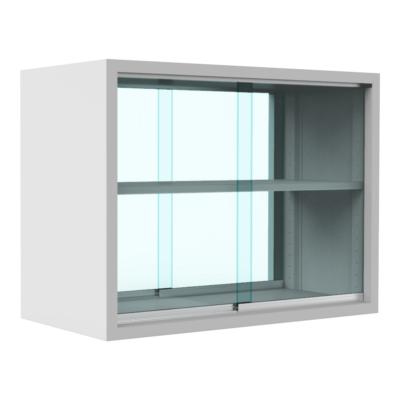 EVR-080 Vitrina para repisa Puertas de vidrio