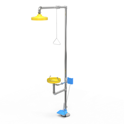 GC-122-CP Regadera mixta acero inoxidable