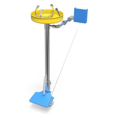 GC-221-DP Lavaojos de columna acero inoxidable