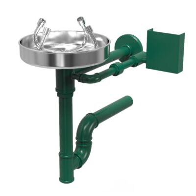 GC-310-D Lavaojos de pared galvanizado