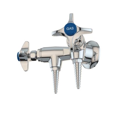 L3180-141FT Válvula de doble aguja, montada en pared