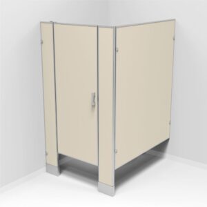 '-MAM M1D-1 Mampara 1 división 100cm frente 150cm fondo, acabado esmaltado