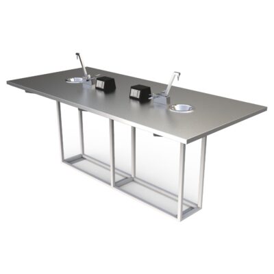 ME INOX 130 Mesa cubierta acero inoxidable