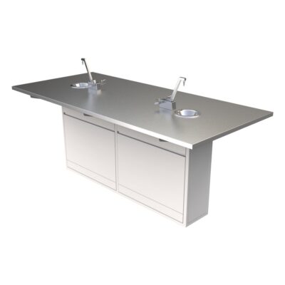 ME INOX 210 Mesa cubierta inoxidable