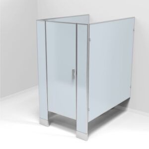 '-MAM M2D-5 Mampara 2 divisiones 100cm frente 150cm fondo, acabado porcelanizado