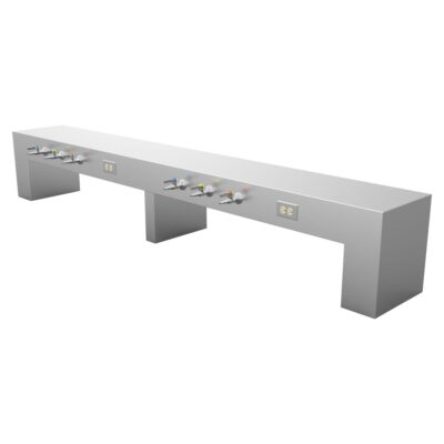 RP40-2 Repisa puente cubierta acero inoxidable