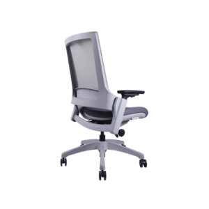 BM 7901 sillón para ergonómico de uso pesado, fabricado en estructura de nylon color gris