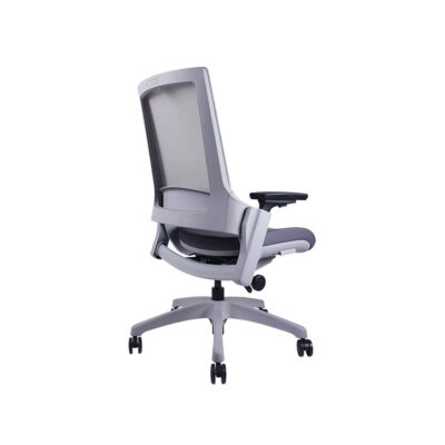 BM 7901 sillón para ergonómico de uso pesado, fabricado en estructura de nylon color gris