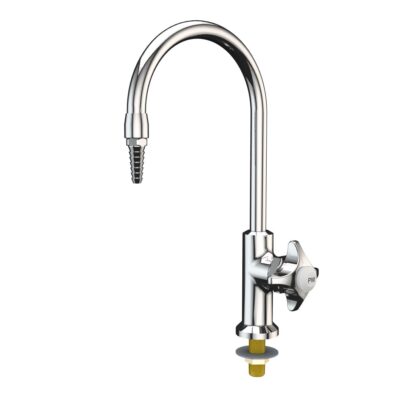 L681 Grifo de agua pura, montaje en cubierta, control de cierre automático